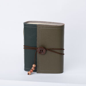 Leather Pocket Journal A6 Green